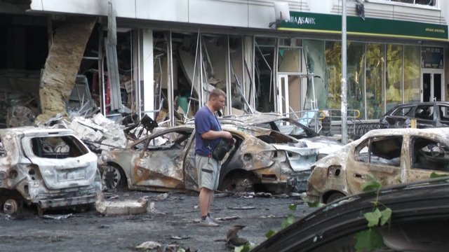 Po Rusijos smūgių Odesa skendo liepsnose: užfiksavo žalą