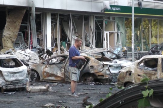 Po Rusijos smūgių Odesa skendo liepsnose: užfiksavo žalą