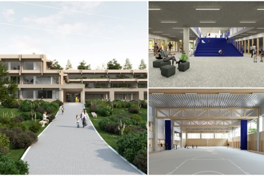 Architektai žengė drąsų žingsnį – ši mokykla Vilniuje pakeis vaikų mokymosi patirtį