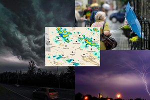 Karštis traukiasi ir įspėja: priešaky – permainingų ir liūtingų dienų virtinė