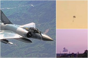 Ukraina per operaciją prarado prancūzišką „Mirage“ naikintuvą: pilotas katapultavosi