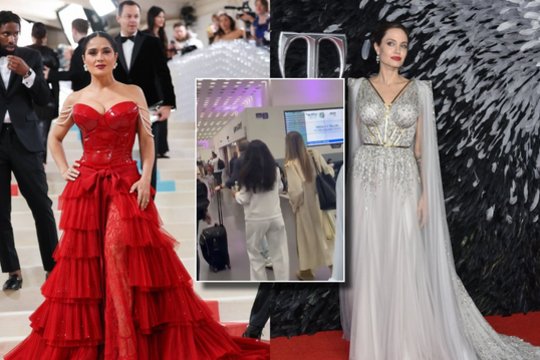 Garsiosios aktorės A. Jolie ir S. Hayek šokiravo gerbėjus: negalėjo patikėti tuo, ką mato