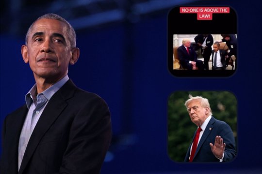 Po skandalingo „TikTok“ filmuko D. Trumpas nesustojo: apkaltino B. Obamą išdavyste