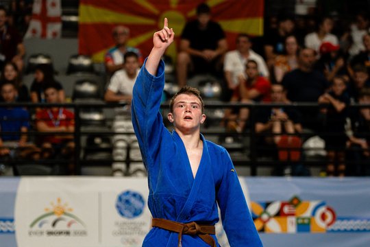 Lietuvos dziudo kovotojui – Europos jaunimo olimpinio festivalio bronza
