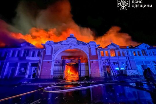 Išgyveno ir revoliucijas, ir nacių blokadą: rusai naktį nusiaubė garsiąją Odesos turgavietę