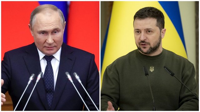 Ilgai lauktas V. Zelenskio ir V. Putino susitikimas gali netrukus įvykti