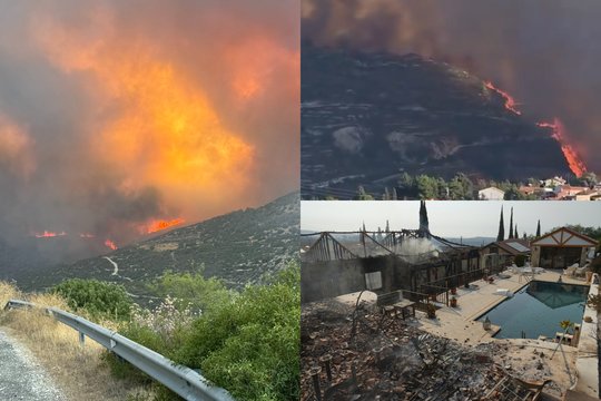 Turistų itin pamiltoje saloje – tikras pragaras: liepsnoja nevaldomi gaisrai, yra žuvusių