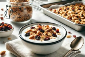 Išskirtinio skonio naminė granola – su riešutais, sėklomis ir džiovintais vaisiais