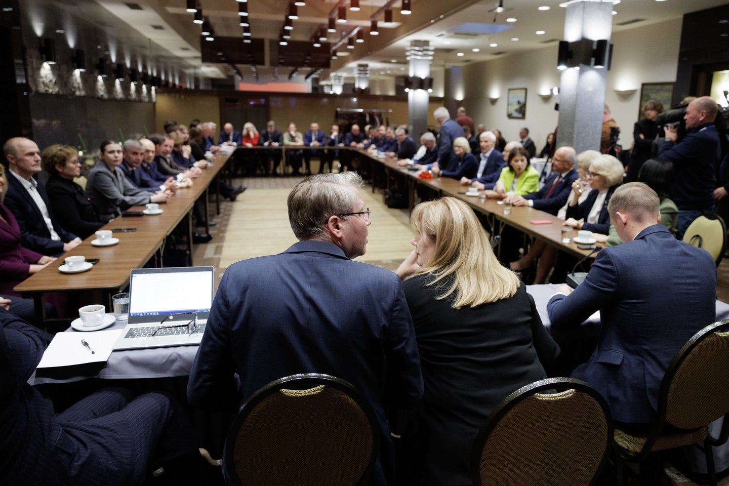 LSDP prezidiumas.<br>V.Skaraičio asociatyvi nuotr.