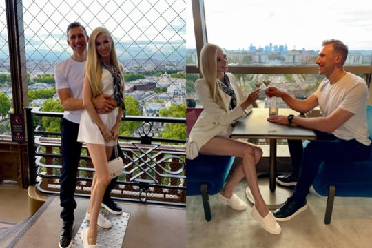 Inga ir Aivaras Stumbrai Paryžiuje išpildė ilgametę svajonę: tai kadaise atrodė neįmanoma