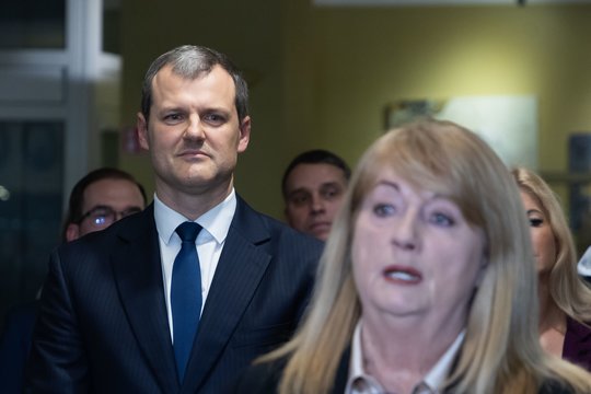 Ilgai tylėjusi V. Blinkevičiūtė gyrė G. Palucką: „Puikus premjeras“