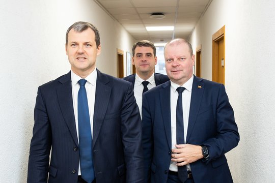 G. Palucko patarėjas į S. Skvernelio pareiškimus reagavo su ironija: „Tikri koalicijos partneriai“