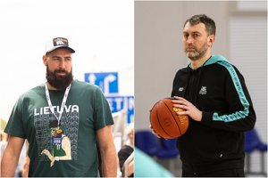 Įpykęs J. Valančiūnas kandžiai atsikirto buvusiam Lietuvos rinktinės treneriui