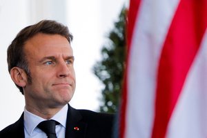 E. Macronas: Prancūzija pripažins Palestinos valstybę