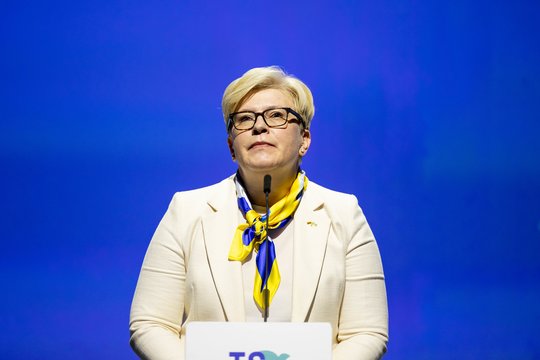 I. Šimonytė žada dalyvauti rugsėjį vyksiančiame proteste prieš G. Palucką