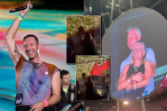 Po neištikimybės skandalo „Coldplay“ koncerte – naujos detalės: užfiksuotas ir poros bučinys