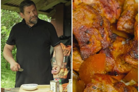 Marinatas šašlykams „iš nieko“: parodė, kaip išsisukti iš bėdos ir išsikepti gardžios mėsos