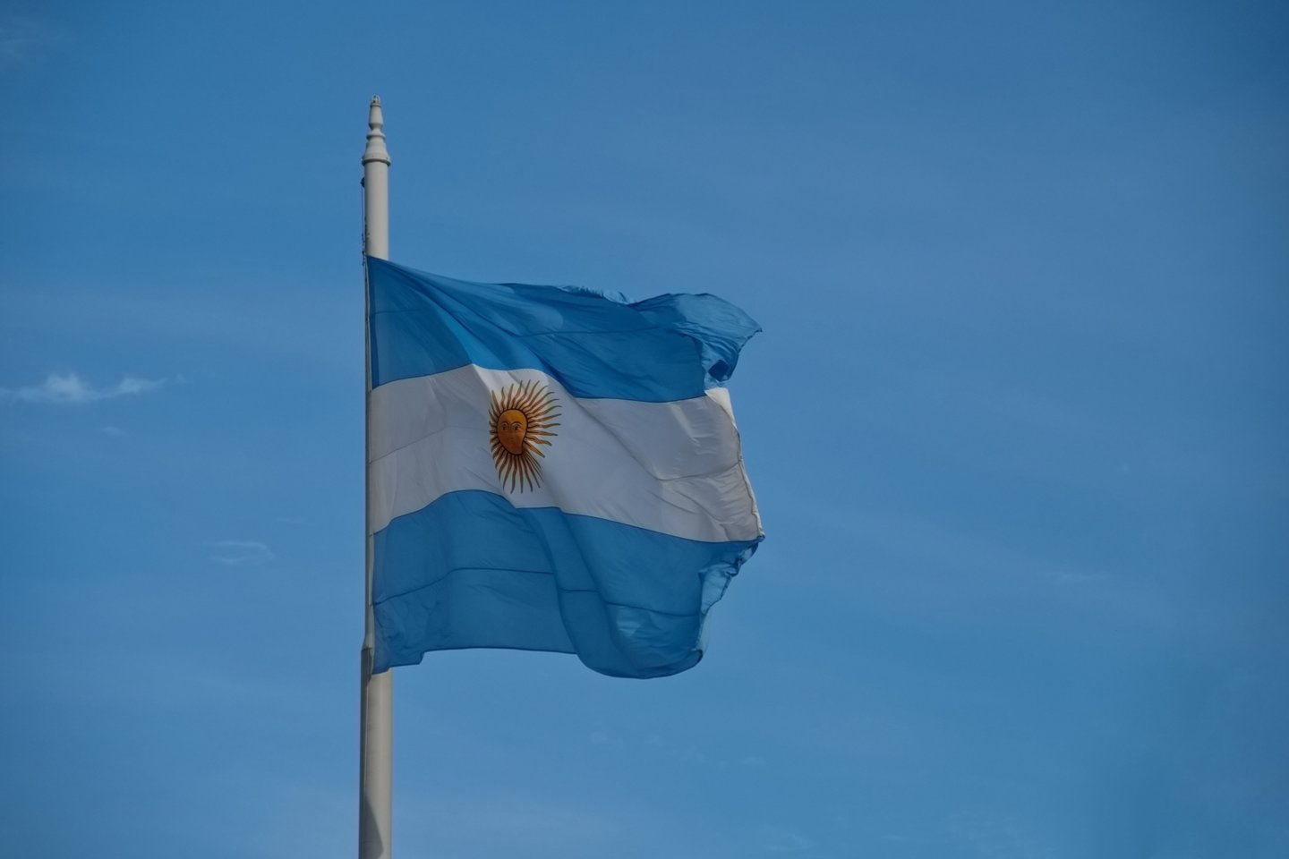 Argentinos vėliava.<br> 123rf nuotr.