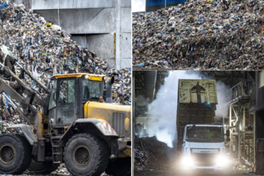 Prie Gariūnų – ekstremali padėtis: šiukšlės jau remia stogus