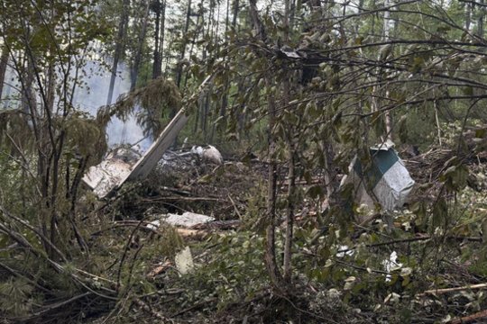 Tyrėjai rado sudužusio Rusijos lėktuvo juodąsias dėžes
