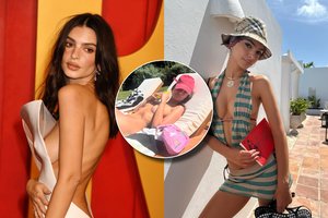 Emily Ratajkowski nepaliko vietos fantazijai: prieš kamerą nusimetė visus drabužius