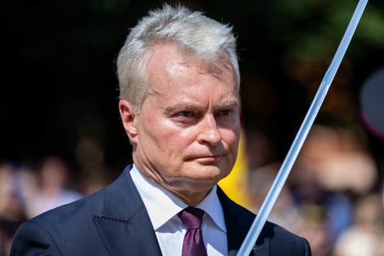 G. Nausėda pagerbė žuvusiuosius Baltijos jūroje