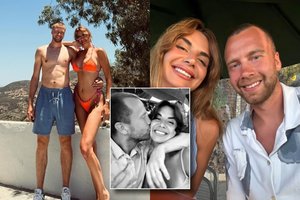 Melina Lekavičienė paviešino širdį tirpdančią akimirką su vyru Luku Lekavičiumi