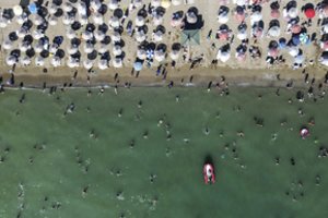 Lietuvių pamėgtame kurorte – naujas karščio rekordas