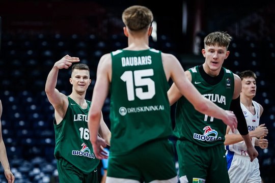 Serbai – užtildyti: siautėjantys Lietuvos 18-mečiai tėškė antausį Europos čempionato šeimininkams