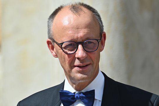 Vokietijos kancleris F. Merzas pasveikino ES ir JAV susitarimą dėl prekybos