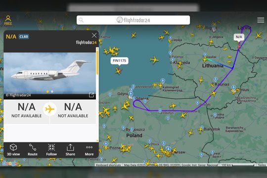 Po žinių apie iš Baltarusijos įskridusį droną: Lietuvos danguje – keturi NATO orlaiviai
