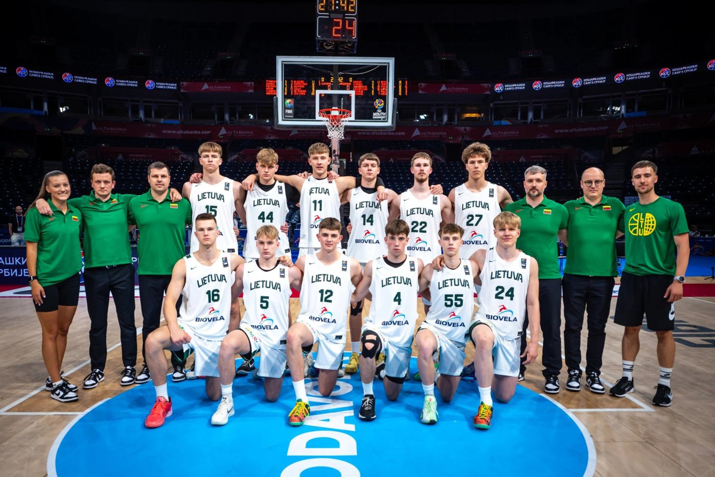 Nr. 14 Gabrielius Bubnys<br> Fiba nuotr.