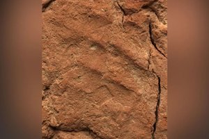 Ant egiptietiško molio dirbinio rastas 4000 metų senumo rankos atspaudas