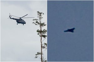 Dangus – kiauras? Tarnybos pripažino, kad apie įskridusį droną sužinojo iš gyventojų