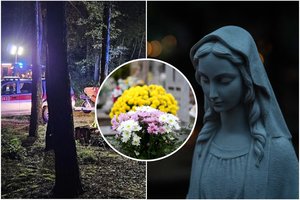 Stovykloje nuskendęs 15-metis palydėtas amžinojo poilsio: gėlėmis nuklotą kapą tėvai kasdien matys pro langus