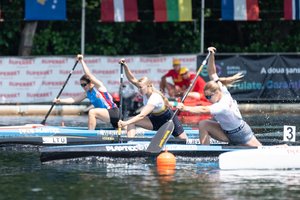 Pasaulio čempionato finale varžėsi dvi Lietuvos kanojininkų įgulos, tačiau medalių jos neišplėšė