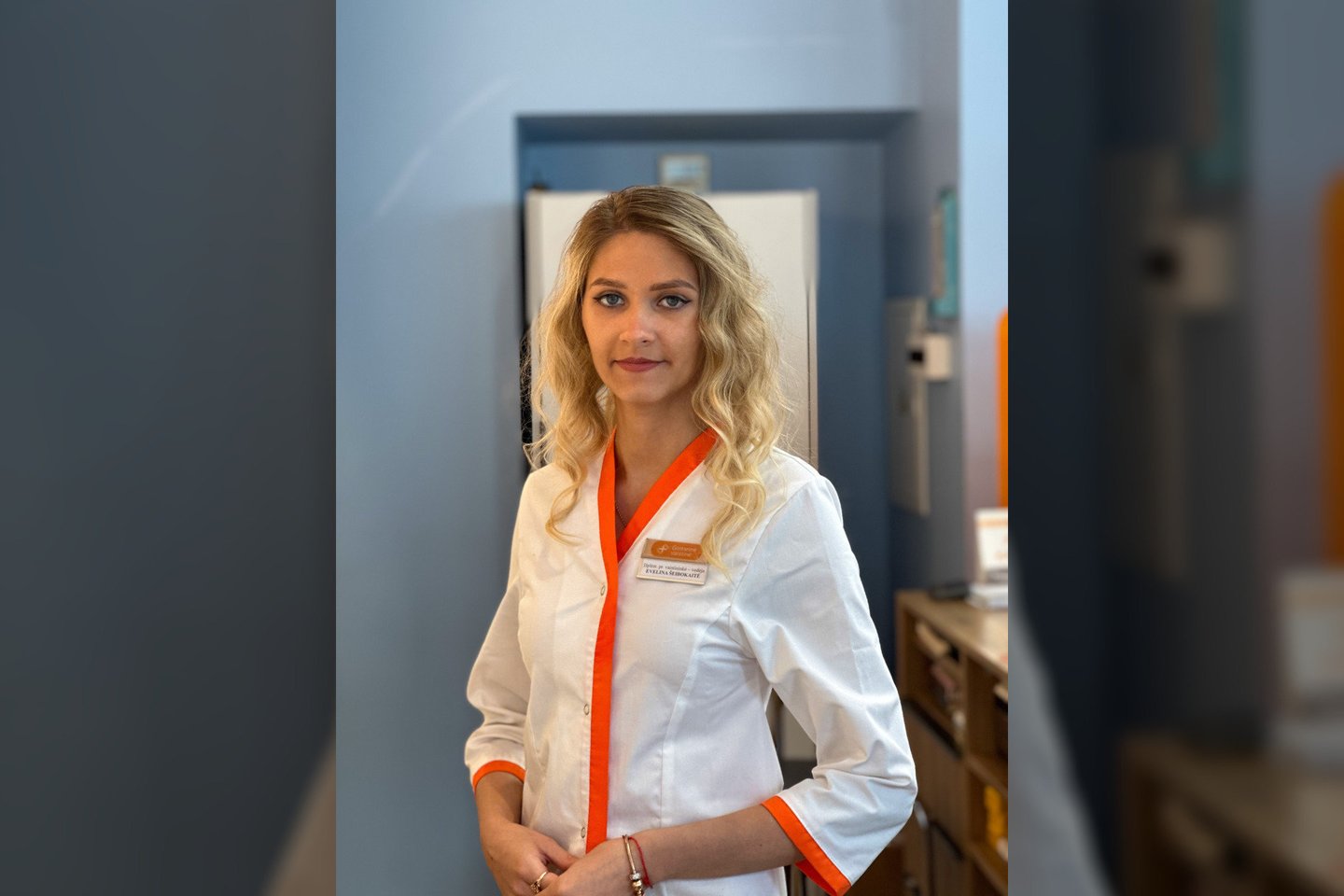 vaistininkė Evelina Šeibokaitė<br>Pranešimo spaudai nuotr.