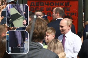 Sėkmingų Ukrainos atakų pasekmė: V. Putino palydoje – naujovė