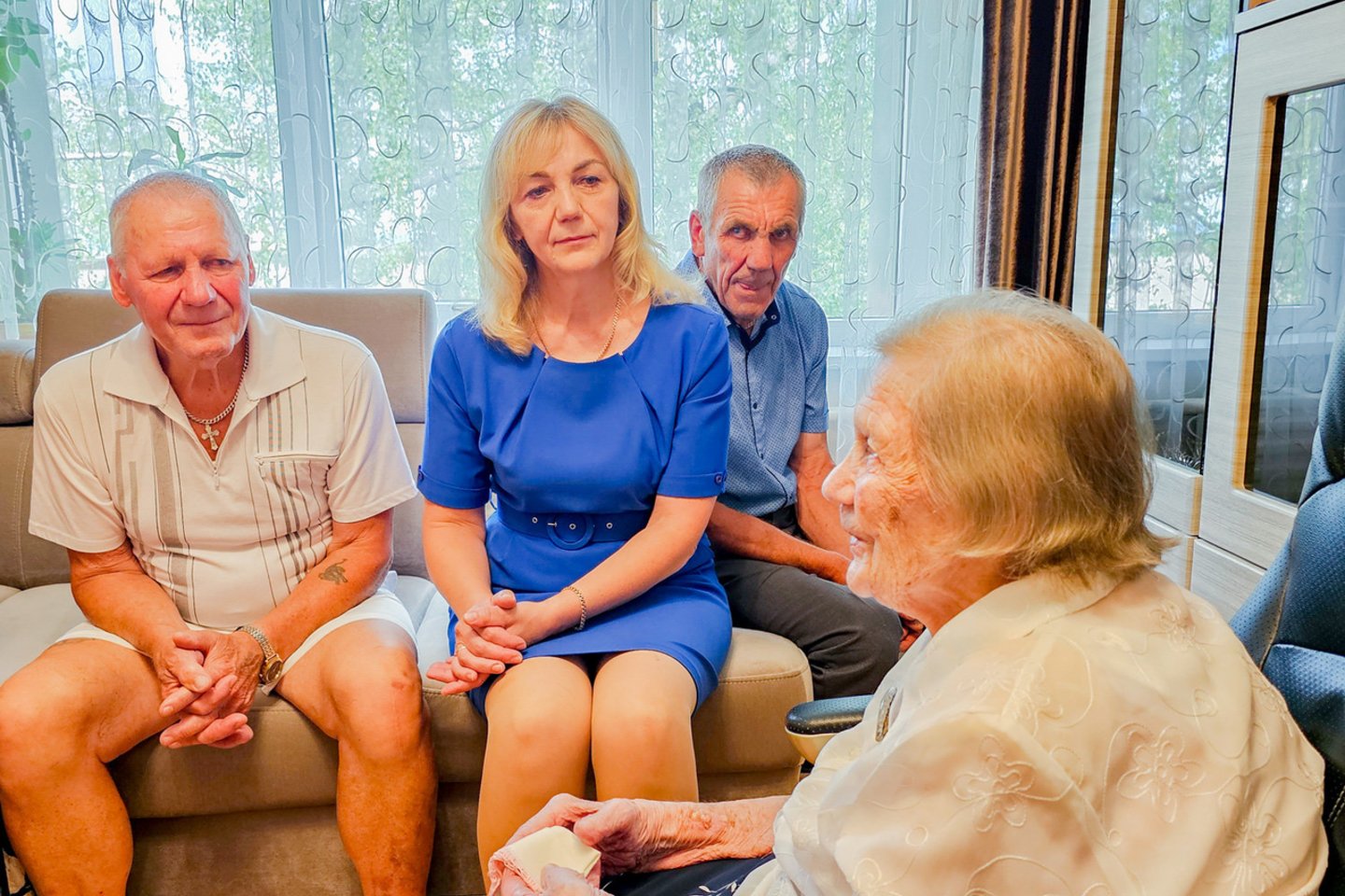 100-metės Veronikos gyvenime netrūko nei džiaugsmo, nei skausmo.<br>Alytaus miesto savivaldybės nuotr.