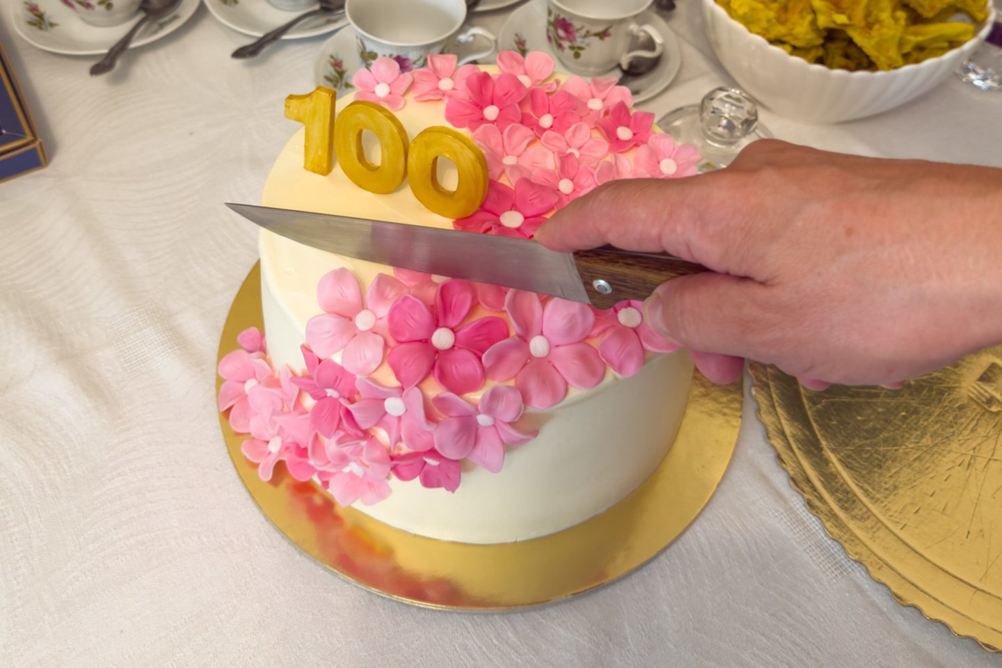 100-metės Veronikos gyvenime netrūko nei džiaugsmo, nei skausmo.<br>Alytaus miesto savivaldybės nuotr.