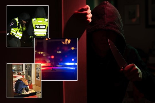 Naktis, kuri vos nesibaigė tragedija: pateikė daugiau detalių apie moters užpuolimą ir policijos reakciją