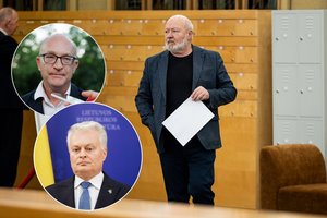 Po riebių G. Nausėdos įžeidimų E. Gentvilui – audra socialiniuose tinkluose