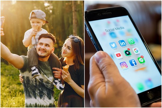 Šeimos nuotrauka socialiniuose tinkluose – pavojingų asmenų taikinys: paaiškino, ką privaloma žinoti