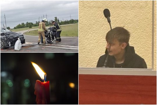 Kraupios avarijos byloje – stingdantis abejingumas: LŠS nario ir jo žmonos pražudymu įtariamas 18-metis spruko kartu su draugais