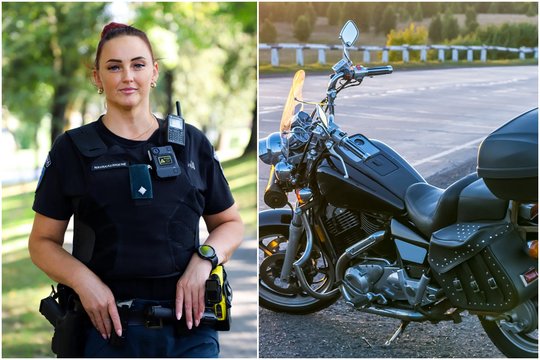 Į avariją patekusi 64-erių motociklininkė negali pamiršti to, kas įvyko: lietuvės pareigūnės poelgis atėmė žadą