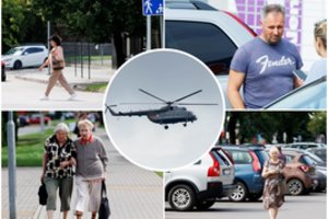 Dėl drono dėmesio centre atsidūrę kaimelio gyventojai turi savo spėjimą, kas įvyko