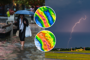 Į Lietuvą atslinko pavojingas reiškinys: kai kur – smarkios liūtys, bet netrukus – pokyčiai