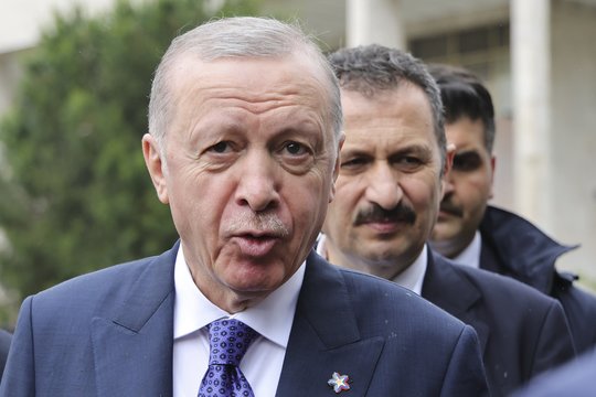 R. T. Erdoganas dar kartą pavadino Izraelį „teroristine valstybe“