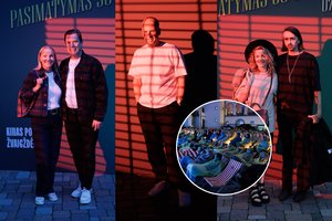 Valdovų rūmuose atidarytas „Kinas po žvaigždėmis“: į romantiškus vakarus pasinėrė žinomi svečiai