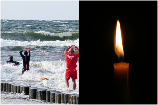 Įtemptos paieškos Baltijos jūroje virto tragedija: rastas dingusio 16-mečio kūnas